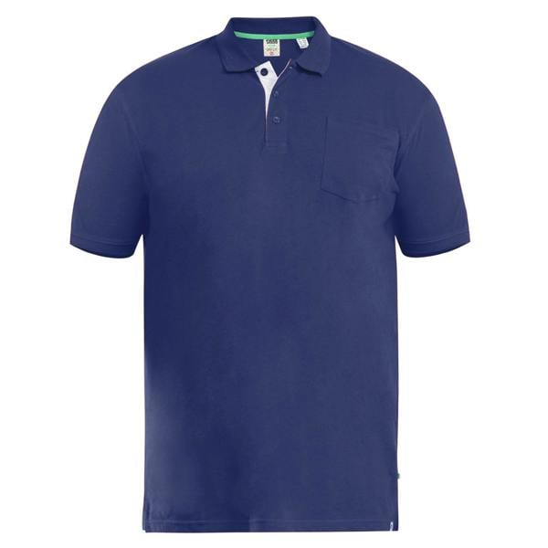 Duke Mens D555 Grant Pique Kingsize Polo Shirt - Navy