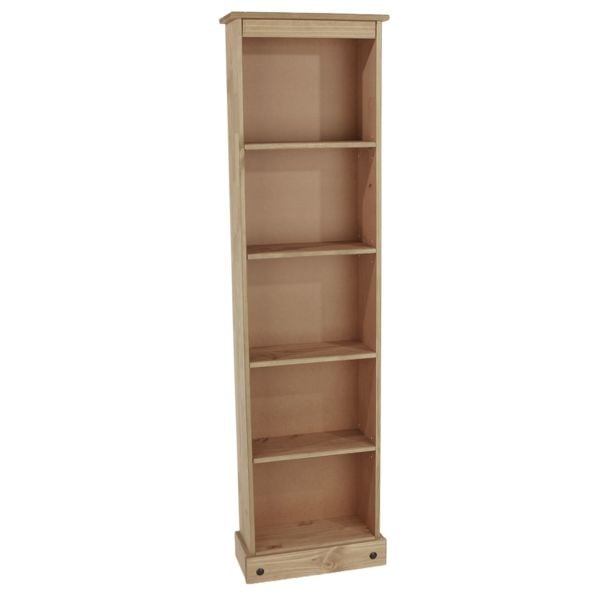 Core Products Corona Tall Narrow 5-Shelf Bookcase