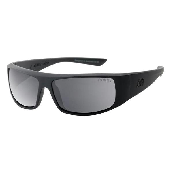 Dirty Dog SHARKY - Satin Black with Polarized Grey Lens