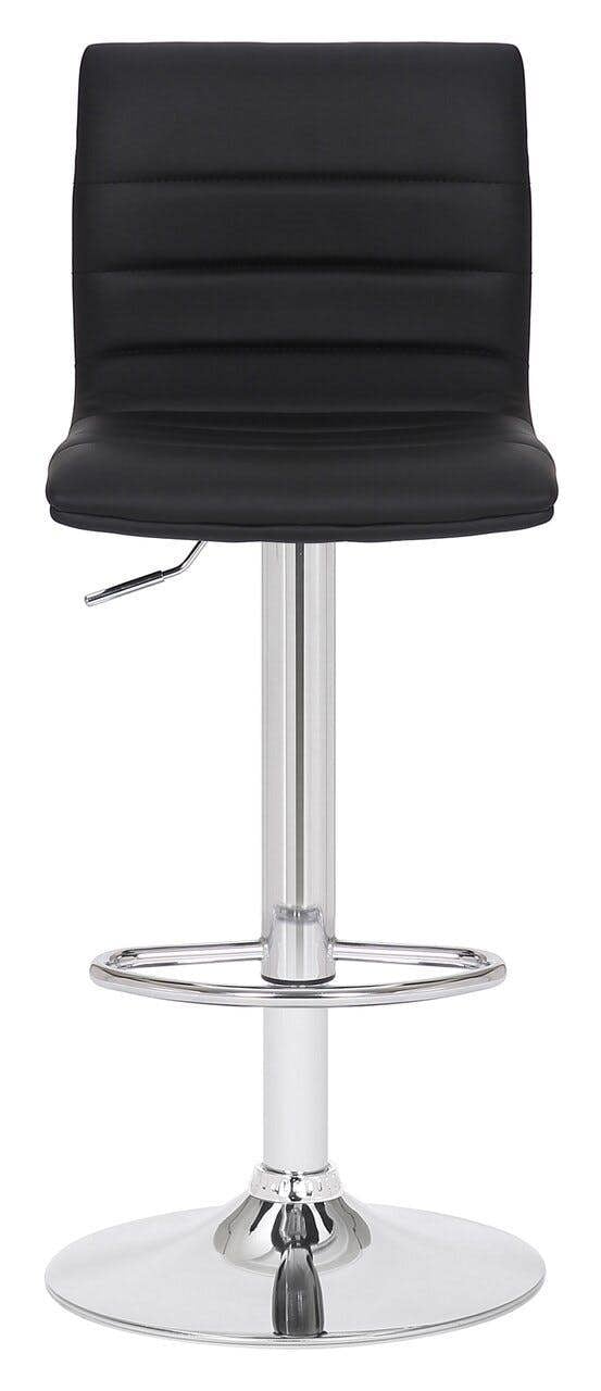 Lamboro Aldo Swivel Kitchen Barstool with Adjustable Height and Chrome Base