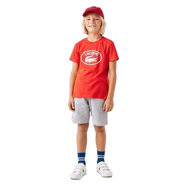Lacoste Childrens/Kids Relaxed Fit Casual Shorts - Grey - 