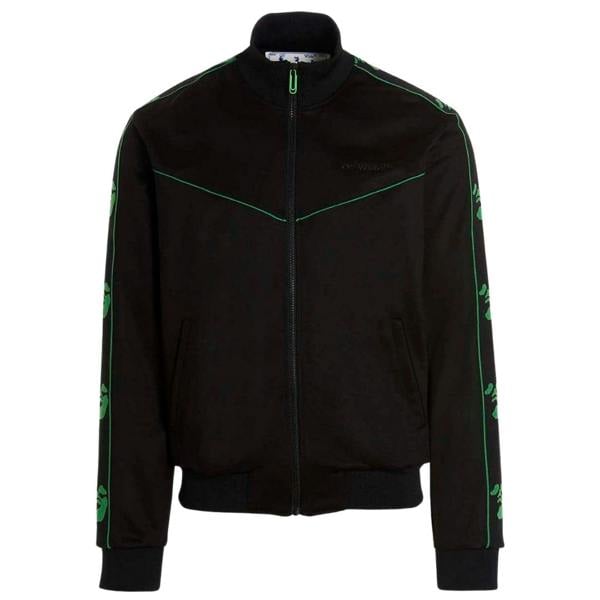 Off-White Ow Face Band Slim Tracktop Black S