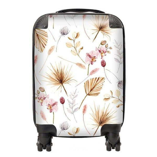 Warren Reed Watercolour Orchids Suitcase