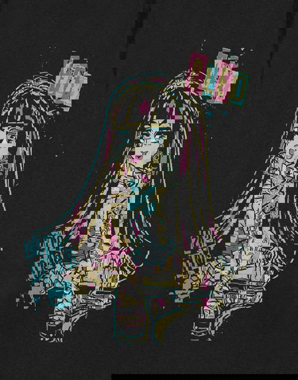 Monster High Womens Black Cleo Short Sleeved T-Shirt