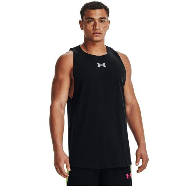 Under Armour Mens Baseline Tank Top - Black - 