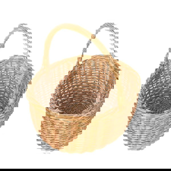 Oval Wicker Shopping Baskets