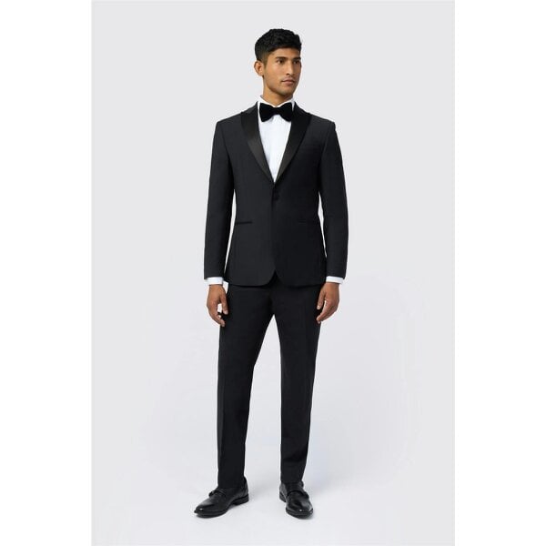 Ted Baker Slim Fit Performance Super Black Tuxedo Jacket