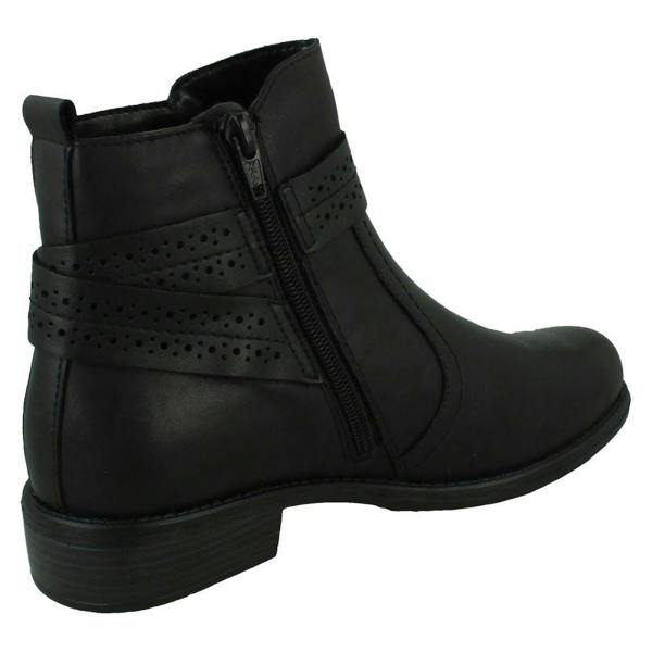 Remonte Ladies Remonte Zip Up Ankle Boots D0F81-00