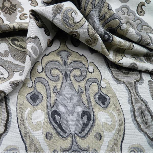 Alvi fabric close-up in Grey
