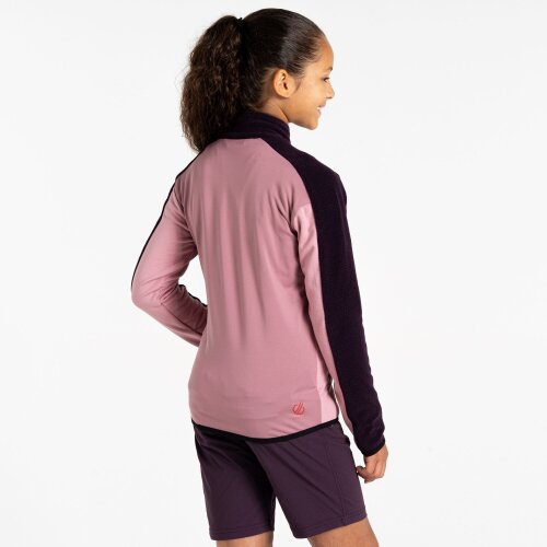 Dare 2B Childrens/Kids Emergent IV Stretch Midlayer - Deep Plum/Lilas