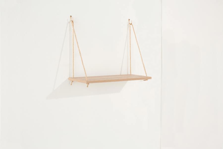 Core Products Thames Grey Narrow Rope Shelf