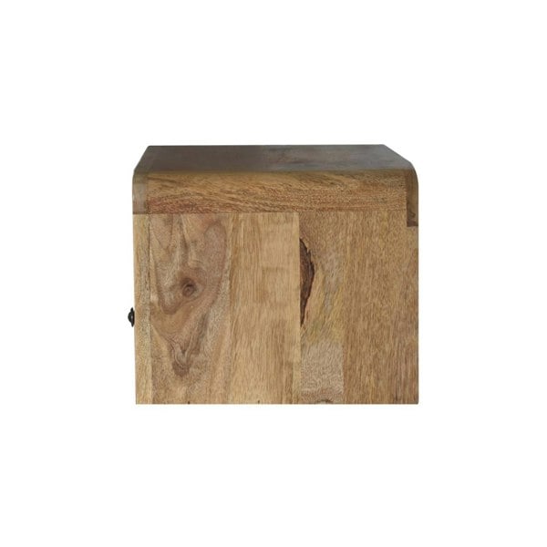 Artisan Furniture Chunky Oak-ish Floating Bedside