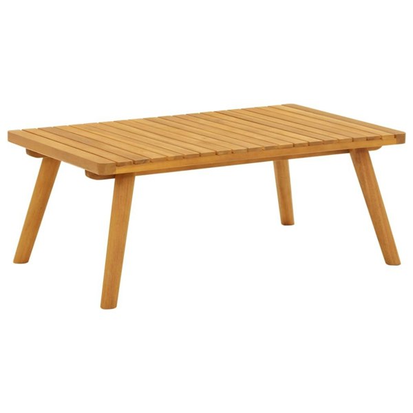 Berkfield Garden Coffee Table 90x55x35 cm Solid Acacia Wood