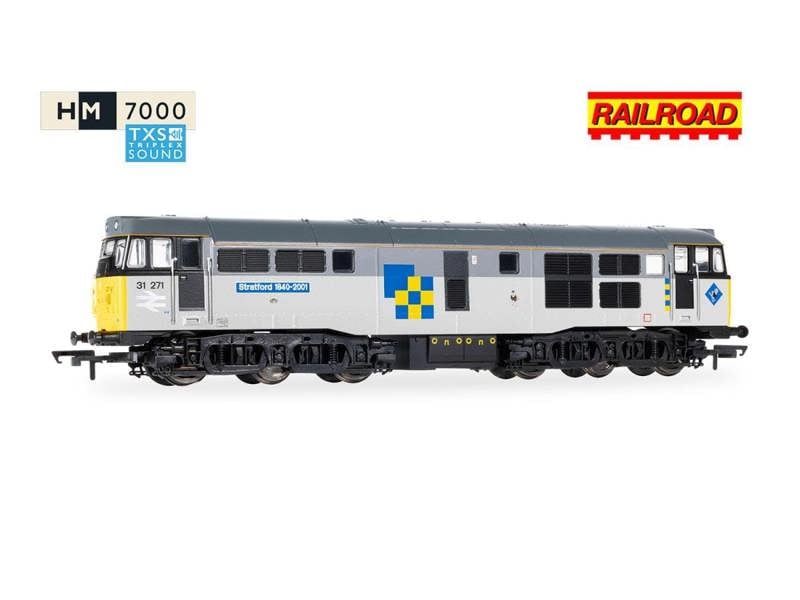 Hornby RailRoad Class 31271 Stratford Rf Construction (DCC-Sound)