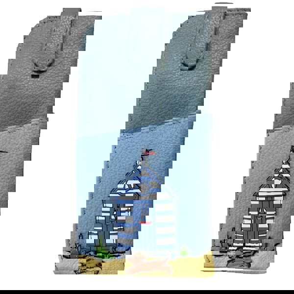 Mala Leather Beachhut, Dog & Gull Leather Glasses Case – Wide Fitting