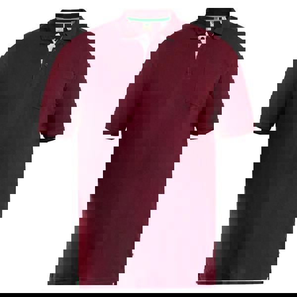 Duke Mens D555 Grant Pique Kingsize Polo Shirt - Maroon