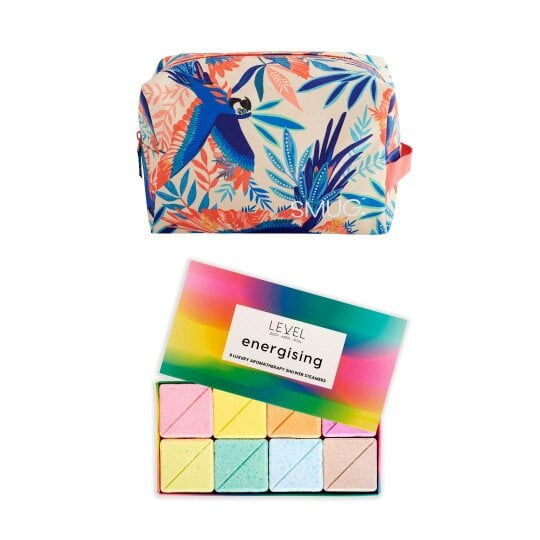 SMUG Wake-Up Wash Bag Set – Various Prints - Birds