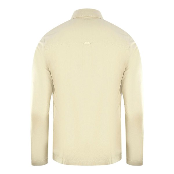 Lyle & Scott Twill Overshirt Jacket - Beige