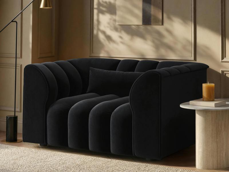 Halle Loveseat - Black