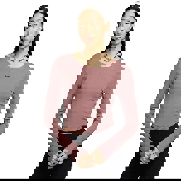 Nike Fn3661 208 Purple  L/S Top Female S