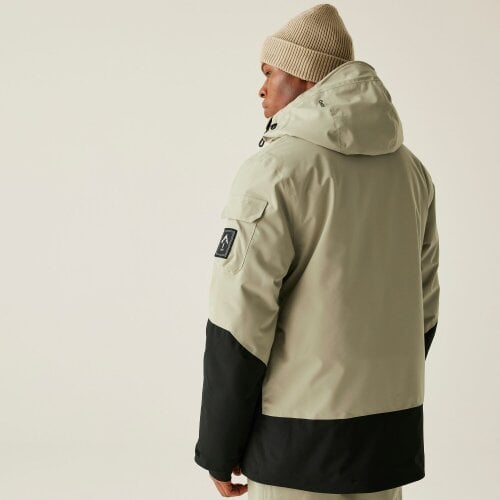Dare 2B Mens II T-Bar Overhead Ski Jacket - Abbeystone/Black