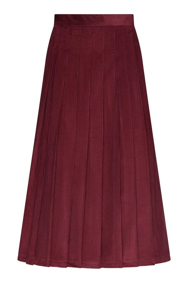 Bo Carter Dagfari Skirt - Burgundy