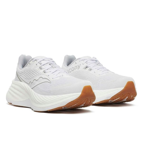 Saucony - S20933-104 Men's Hurricane 24 - White/Silver