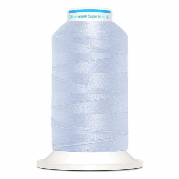 Gutermann Super Brite Polyester 40 Embroidery Thread 1000m Polyester Thread Suitable For Embroidery