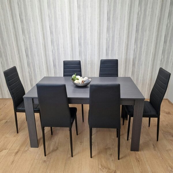 Kosy Koala Dining Table Set with 6 Chairs Dining Room and Kitchen table set of 6