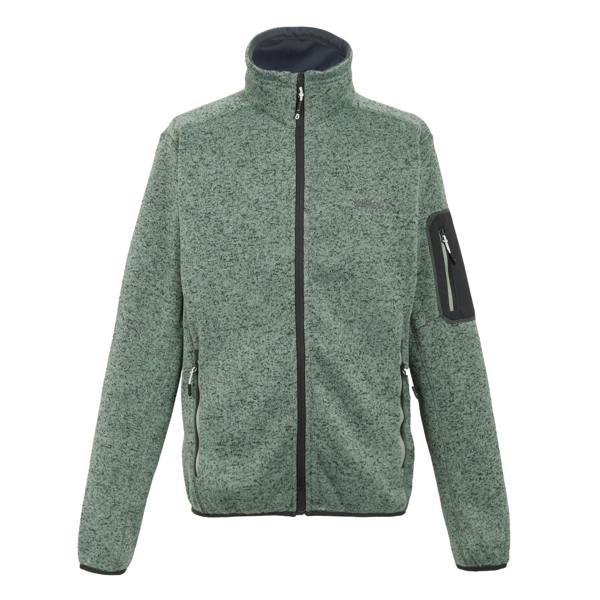 Regatta Mens Newhill Marl Full Zip Fleece Jacket - Glacier - 