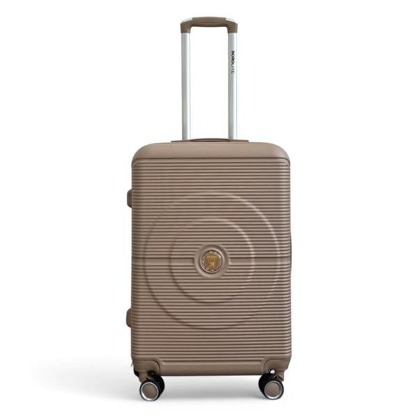 Infinity Luggage Robust ABS Hard Shell 8 Wheels Luggage Travel Holiday Cabin Suitcase Set