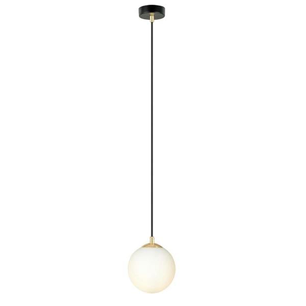 Emibig ROYAL  Pendant lamp 1 x E14  Black, gold with White Shade