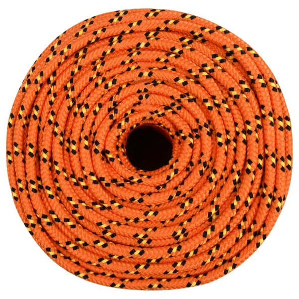 Berkfield Boat Rope Orange 10 mm 500 m Polypropylene