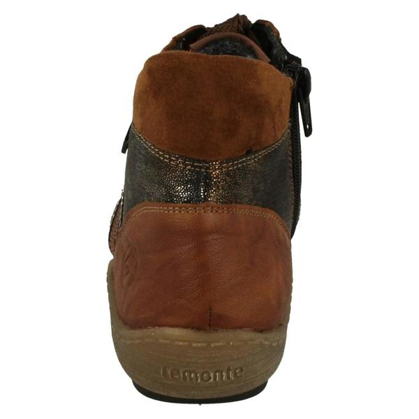 Remonte Ladies Remonte Lace Up Detailed Remonte-Tex Ankle Boots R1480