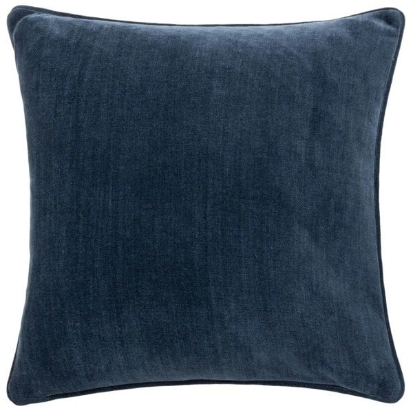 Yard Heavy Chenille Reversible Cushion Cover - Navy