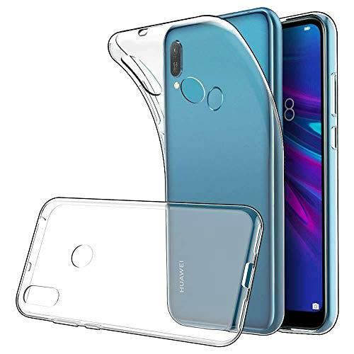 KAV Ultra Thin TPU Soft Silicon Crystal Clear Gel Back Case Cover For Huawei Y6 2019