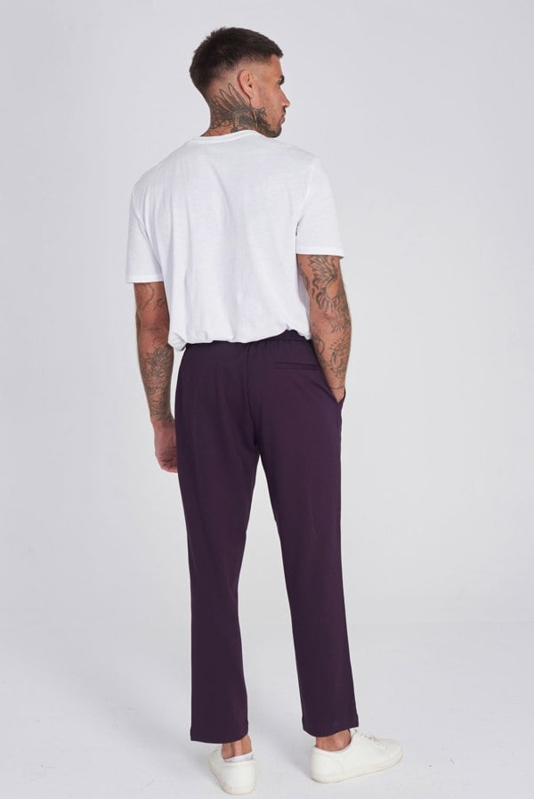 Harry Brown London Pamplona Harry Brown Trouser in Purple