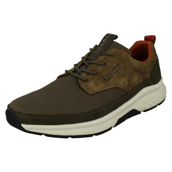 Bugatti Mens Bugatti Elasticated Lace Fastening Trainers 341-A4N01-6900