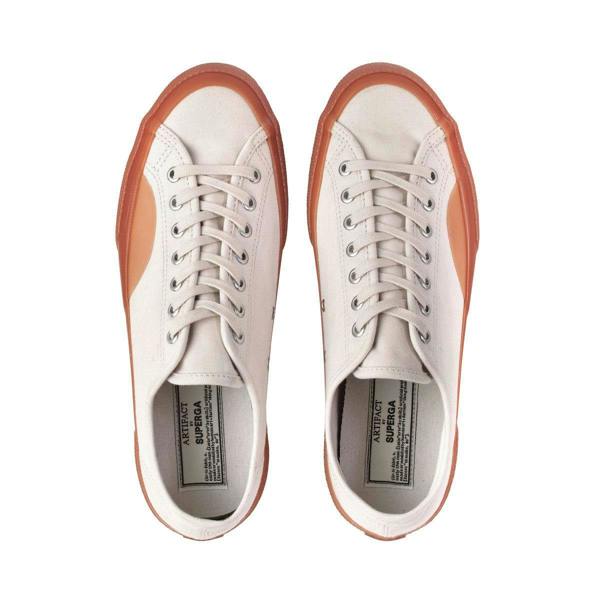 Superga Mens 2431 Vietnam Canvas Trainers - Off White/Gum - 