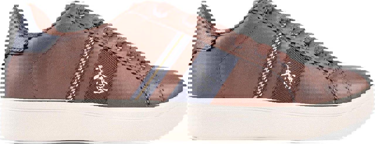 Original Penguin Steadman Mens Casual Smart Lace Up Trainers