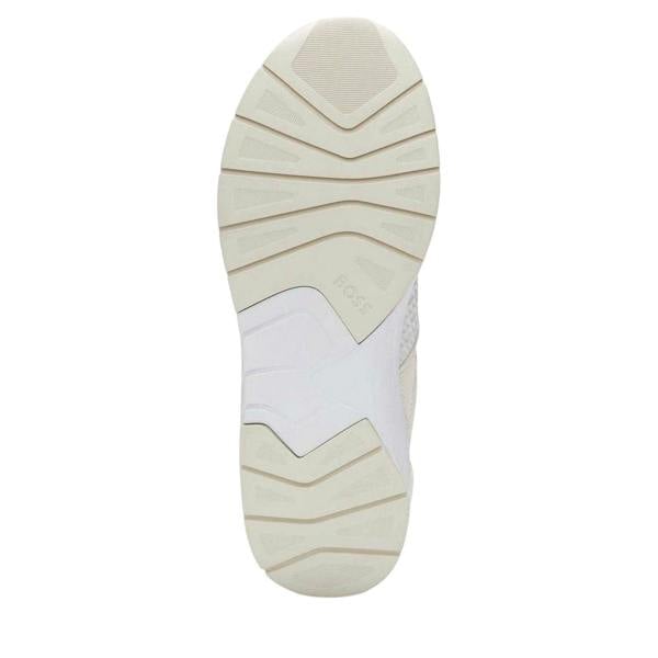 Boss Womens/Ladies Skylar Suede Trainers - White - 