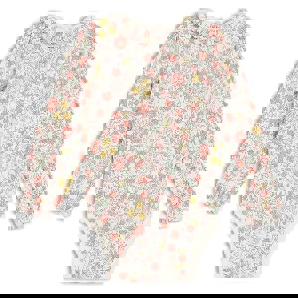 Baby Girls 3pk Floral Printed Bodysuits, Multicolour - Minicuddles