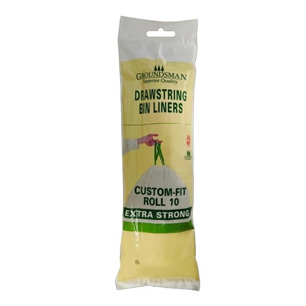 Groundsman Swing Bin Liners (Pack of 10) - Green - 