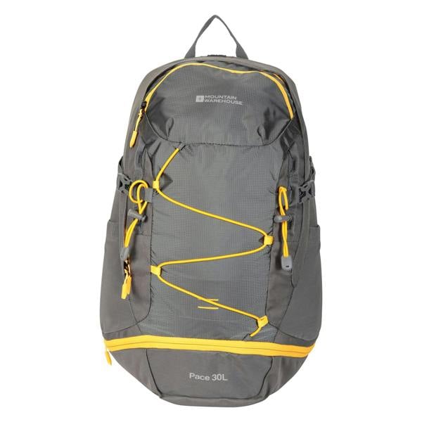 Mountain Warehouse Pace 30L Backpack - Grey/Orange - 