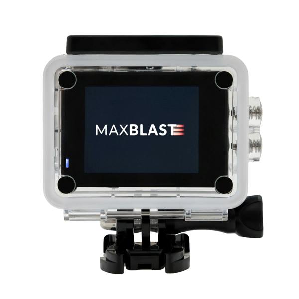 Clear waterproof camera housing for the 60L Wet & Dry Vacuum, featuring a large screen and sturdy mounting bracket for easy use