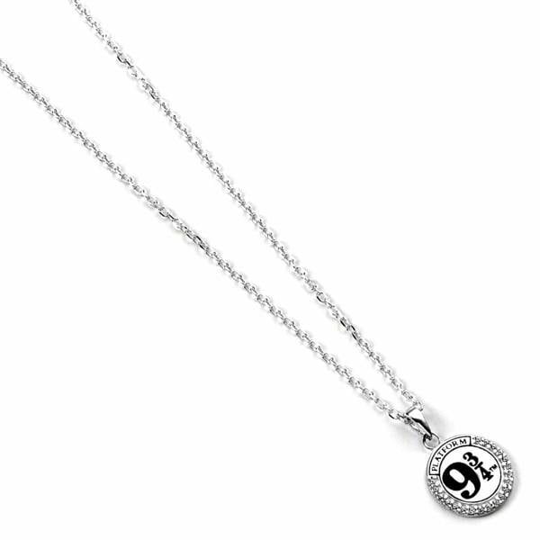 The Carat Shop Harry Potter sterling silver Platform 9 3/4 Necklace with crystals