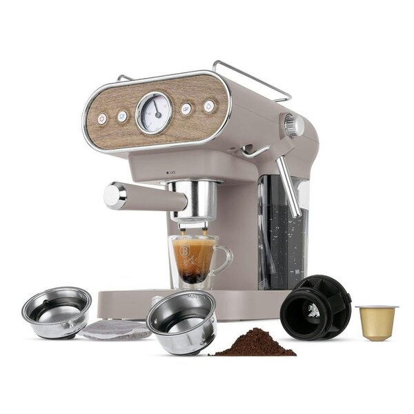Berlinger Haus Espresso Coffee Maker, 3 in 1  BH9856