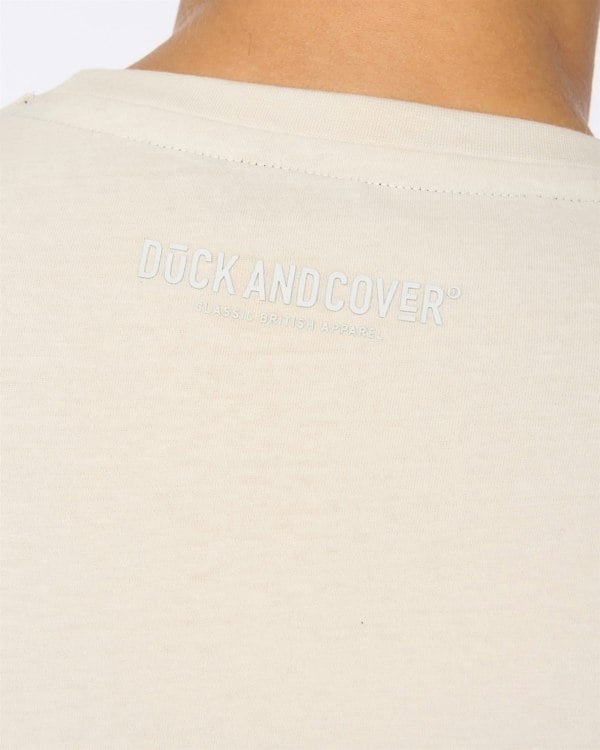 Duck and Cover Chatts T-Shirt - Off White