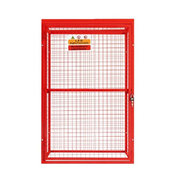 Monstershop Red Gas Bottle Collapsible Mesh Cage – 181cm x 116cm x 57cm