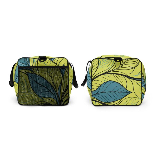 Anchor & Crew Exotic Leaves Pattern Weekender Duffle Bag